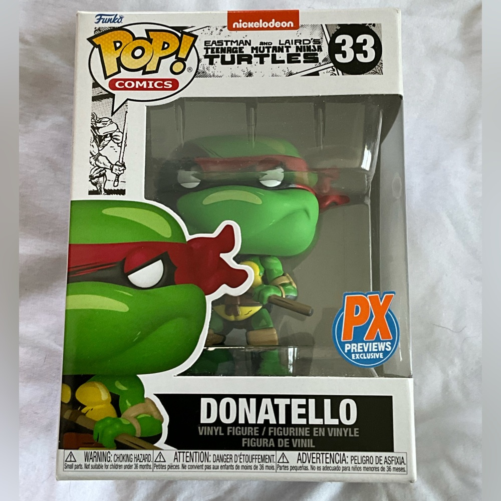 Donatello Eastman and laird’s teenage mutant ninja turtles funko